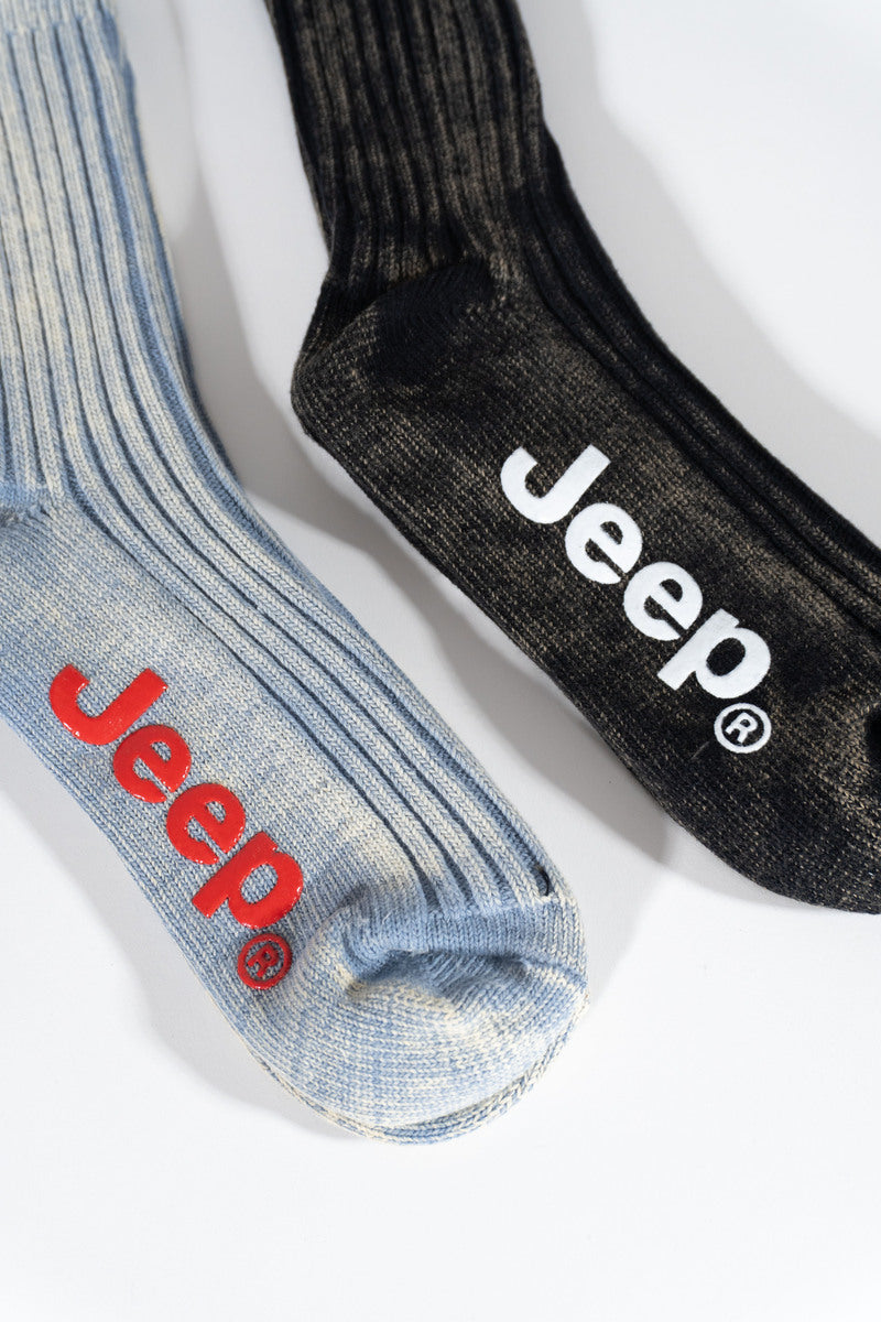 Jeep® Ribbed Crew Socks ??2 Pack - Image 2