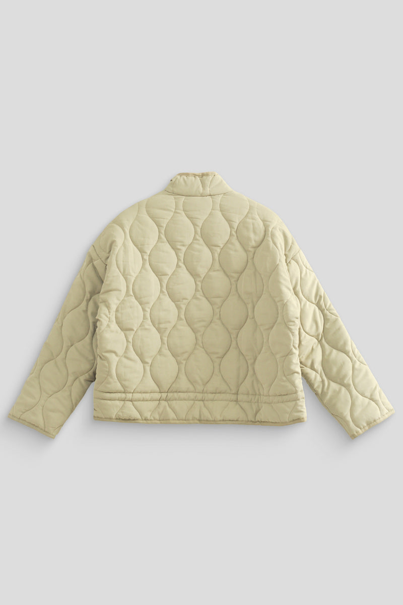 Quilted Drawstring-Hem Jacket - Image 8