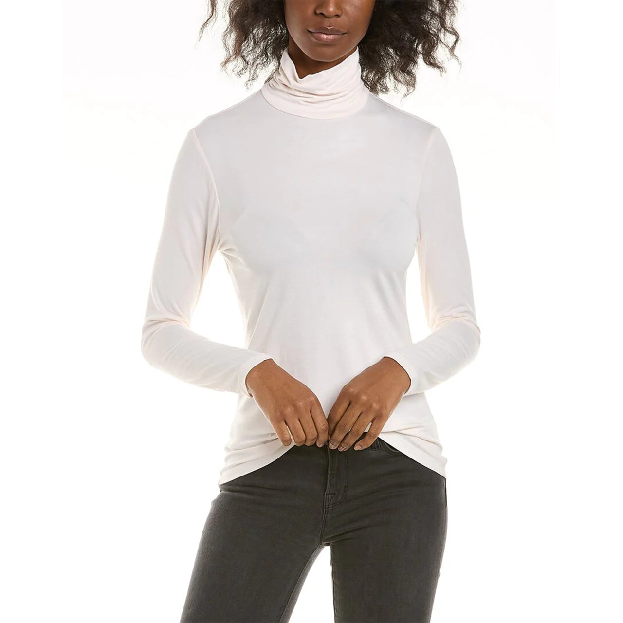Long Sleeves Knit Turtleneck - Image 2