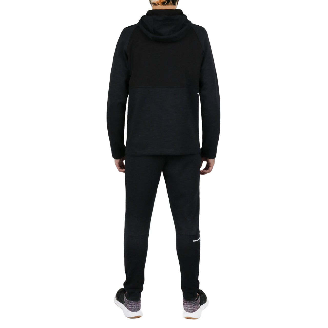 Men's Kangroo Tracksuit in Black - Image 2