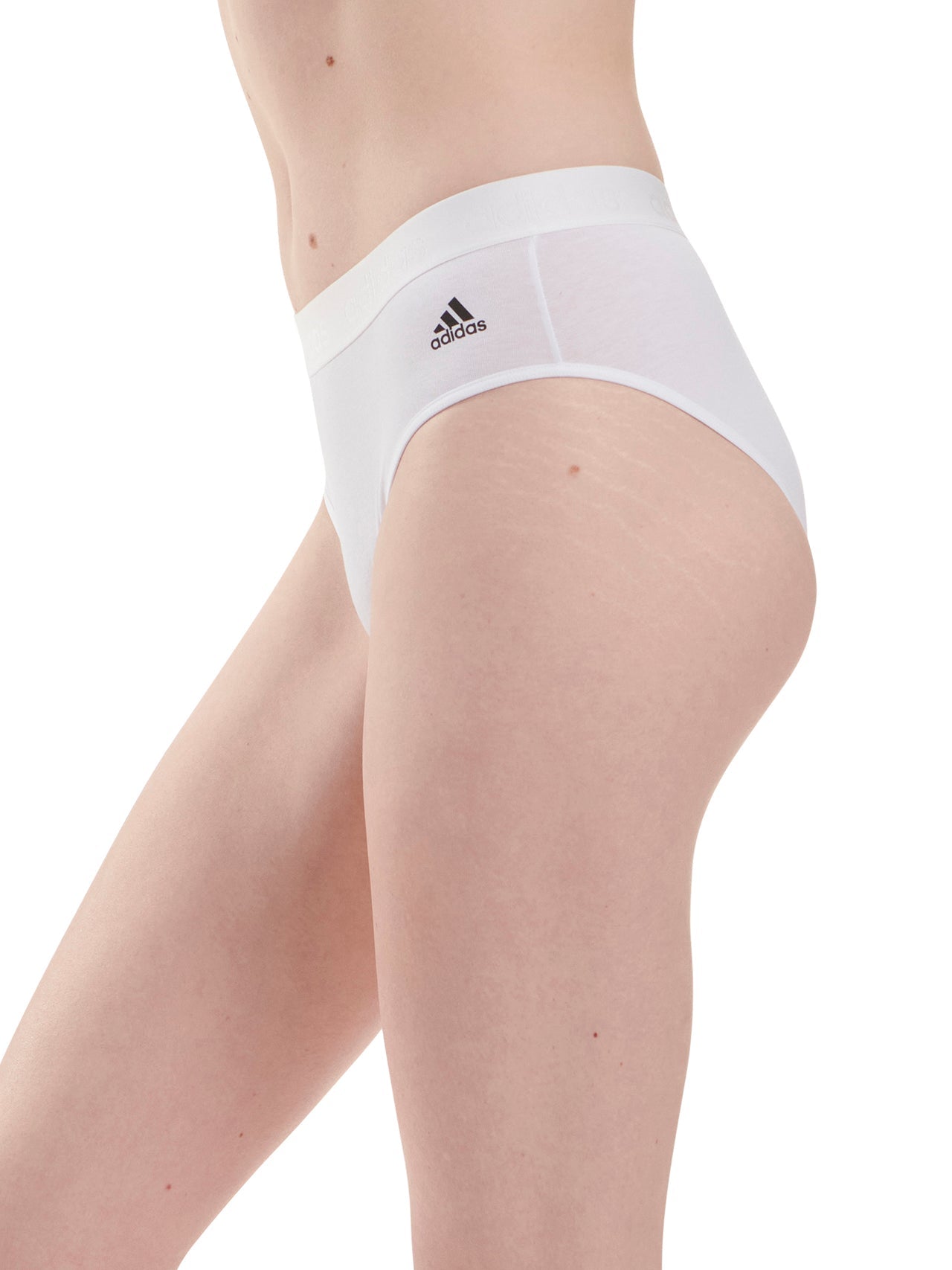 Two Pack of Smart Cotton Solid Pack Bikini Briefs - Image 3