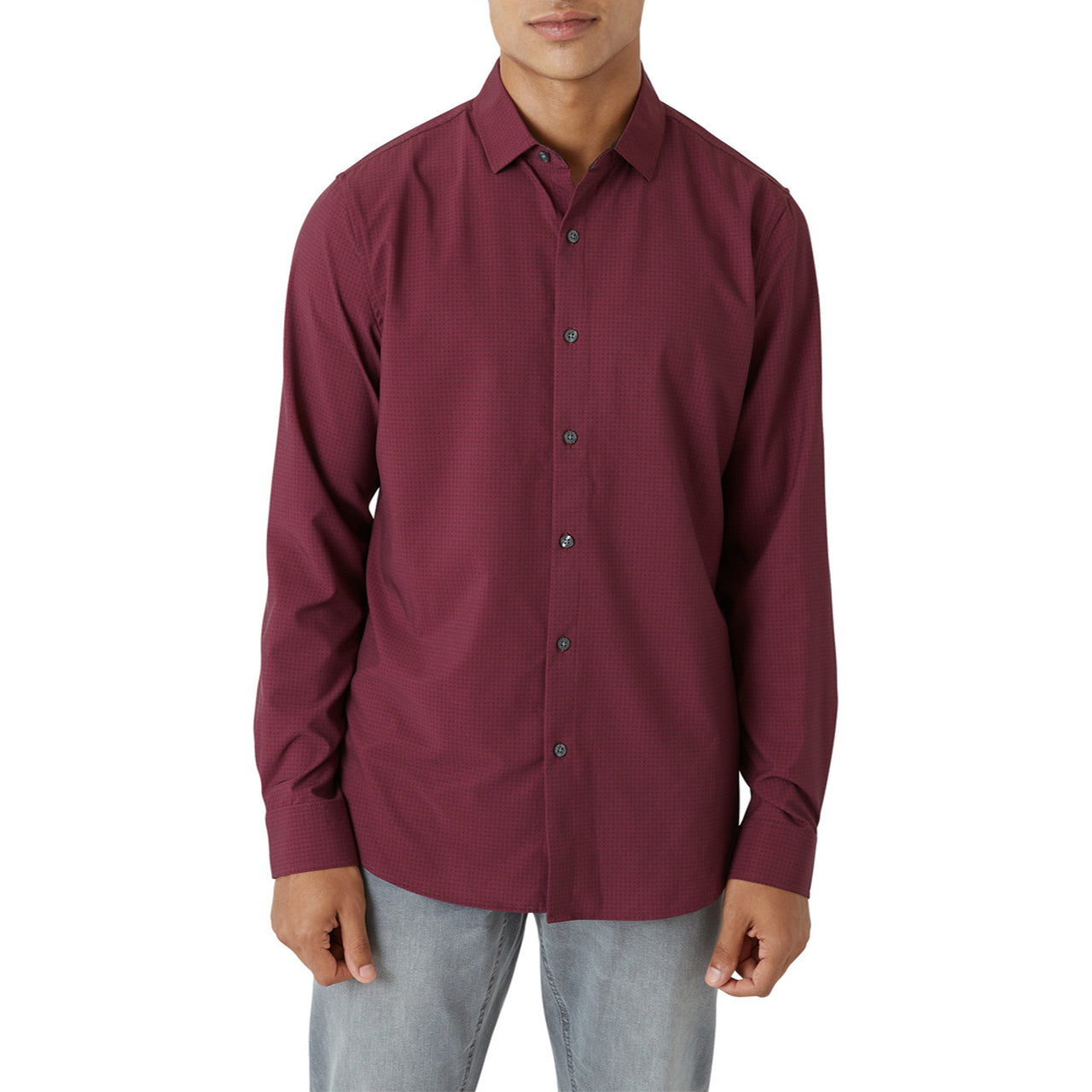 Walden Button Front Long Sleeve Shirt - Image 13