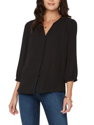 Pintuck Blouse