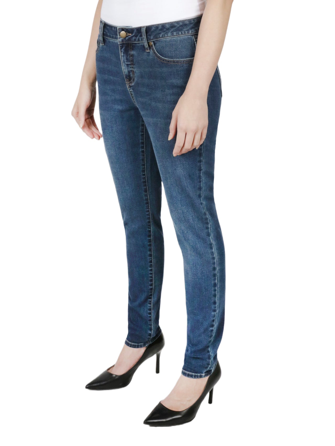 Plus 5 Pocket Skinny Jeans - Image 7
