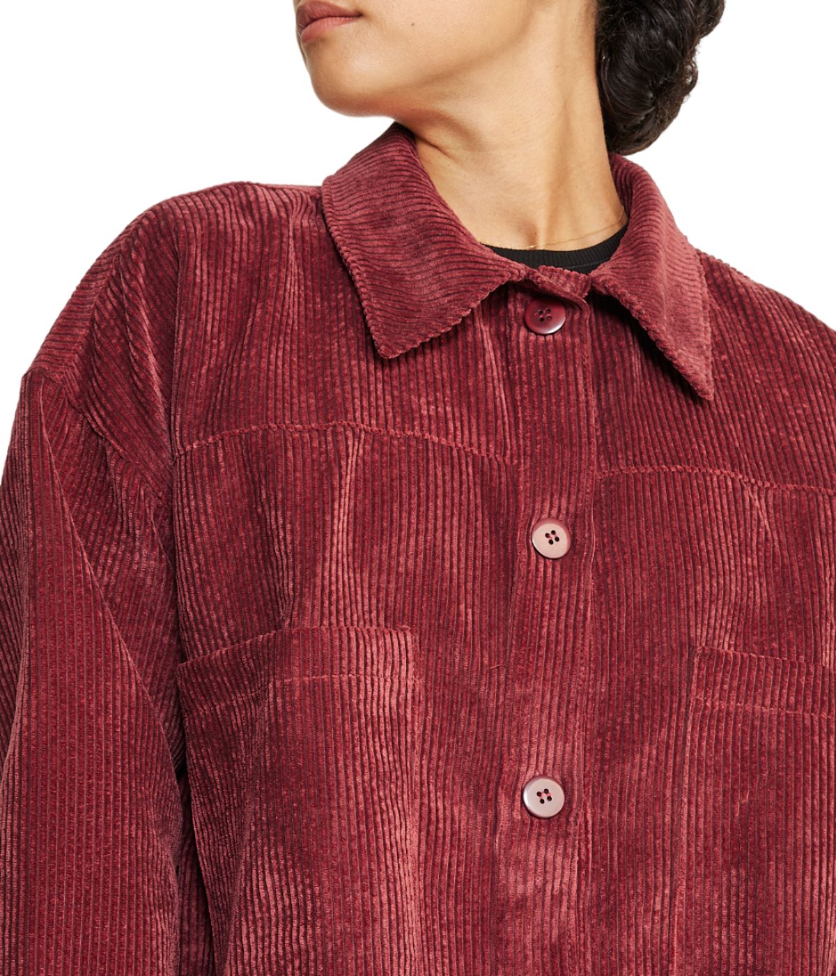 Velvet Corduroy Shacket - Image 14