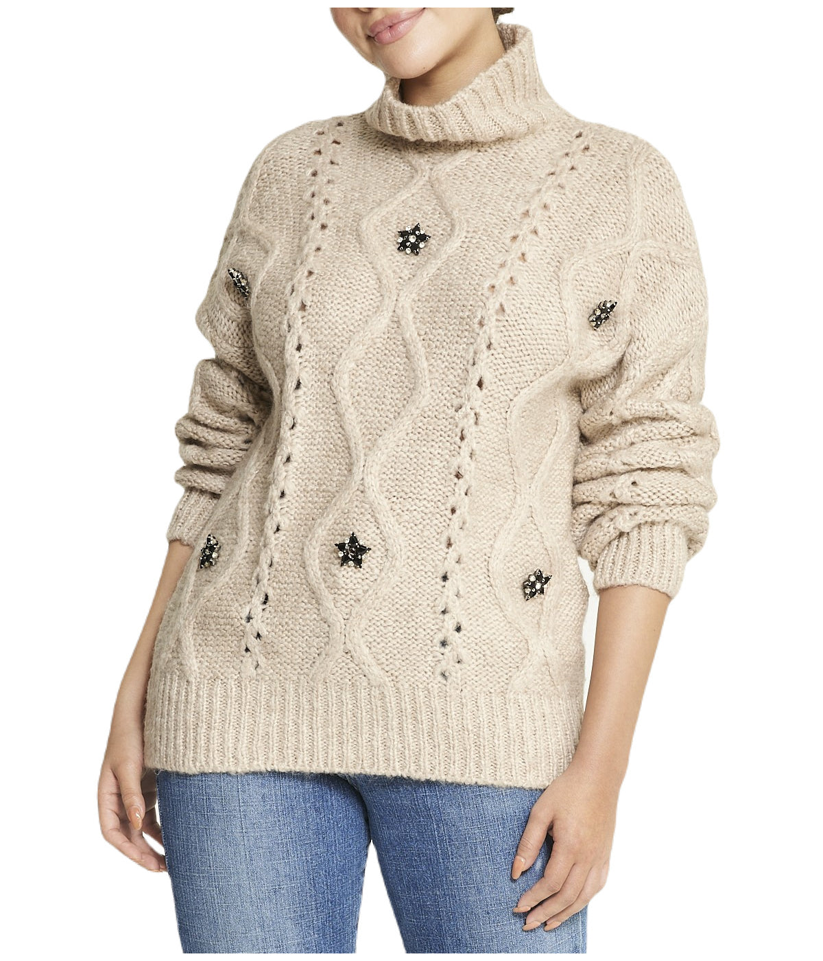 Floral Embellished Sweater - Image 5