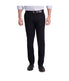 Haggar Men's Iron Free Premium Khaki-Slim/Straight Fit Black - Image 4