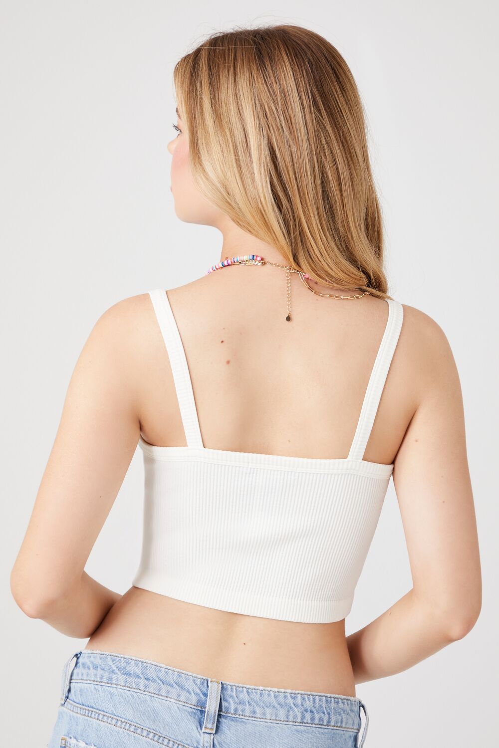 Seamless Mineral Wash Cropped Cami - Image 17