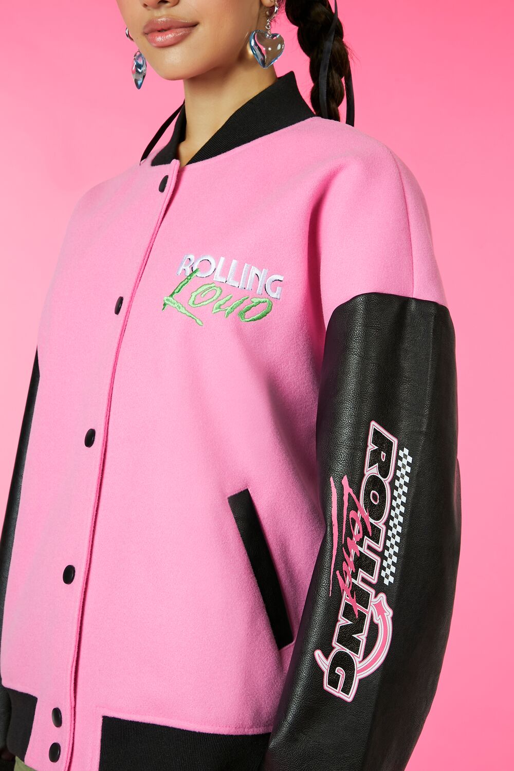Rolling Loud Varsity Letterman Jacket - Image 5