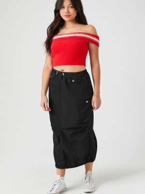 Cargo Midi Skirt