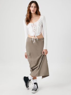 Cargo Maxi Skirt