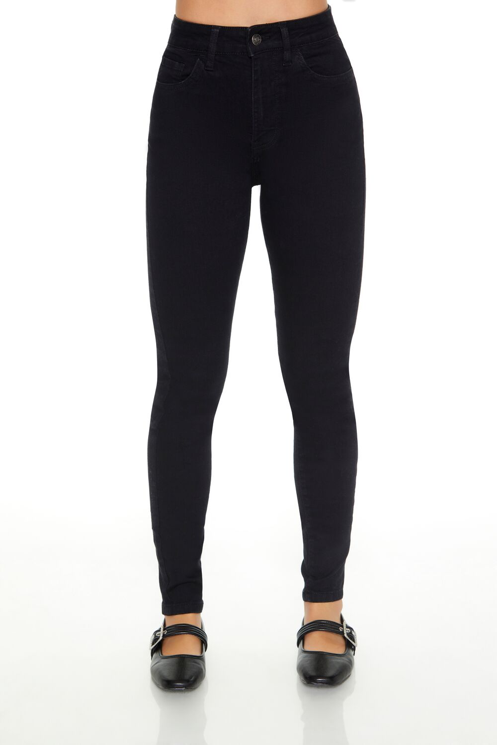 High-Rise Skinny Jeans - Image 4