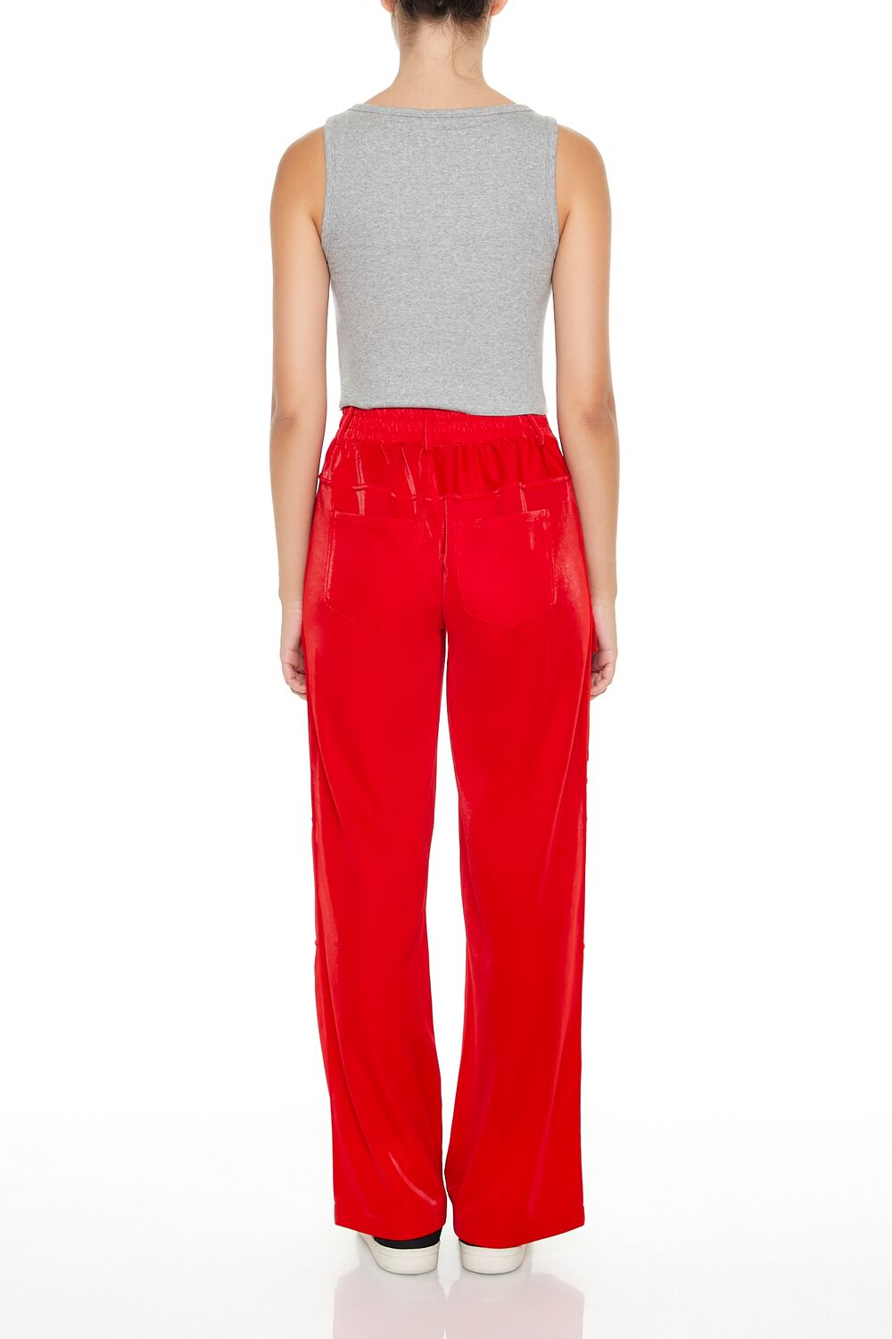 Wide-Leg Utility Cargo Pants - Image 4