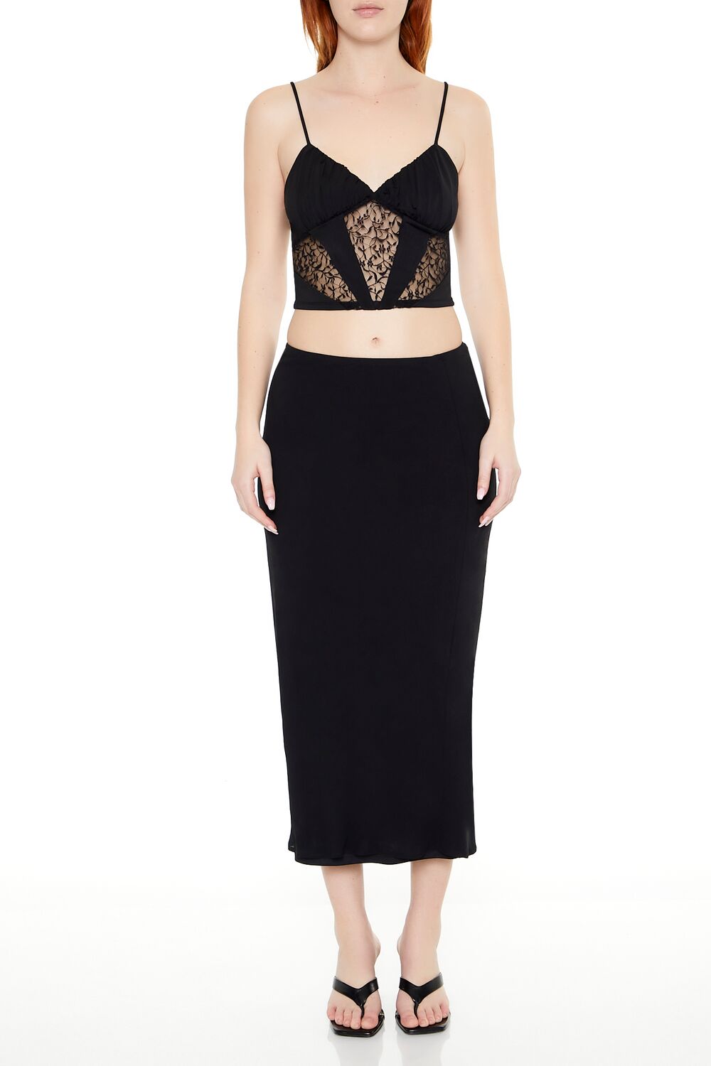 Lace Cropped Cami - Image 4