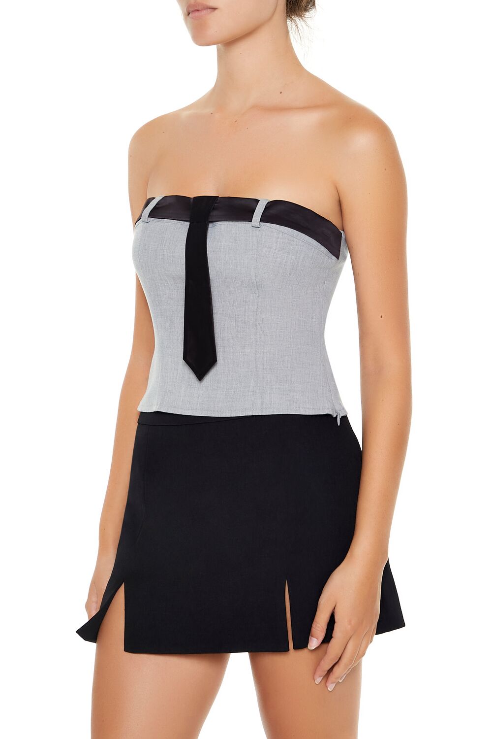 Necktie Tube Crop Top - Image 4