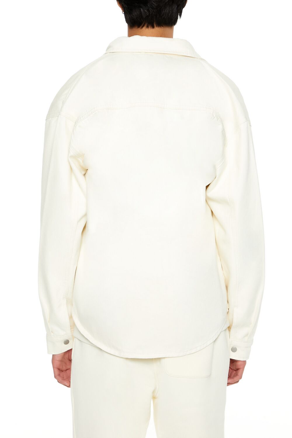 Cotton Curved-Hem Shirt - Image 15
