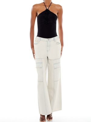 Rosette Halter Bodysuit