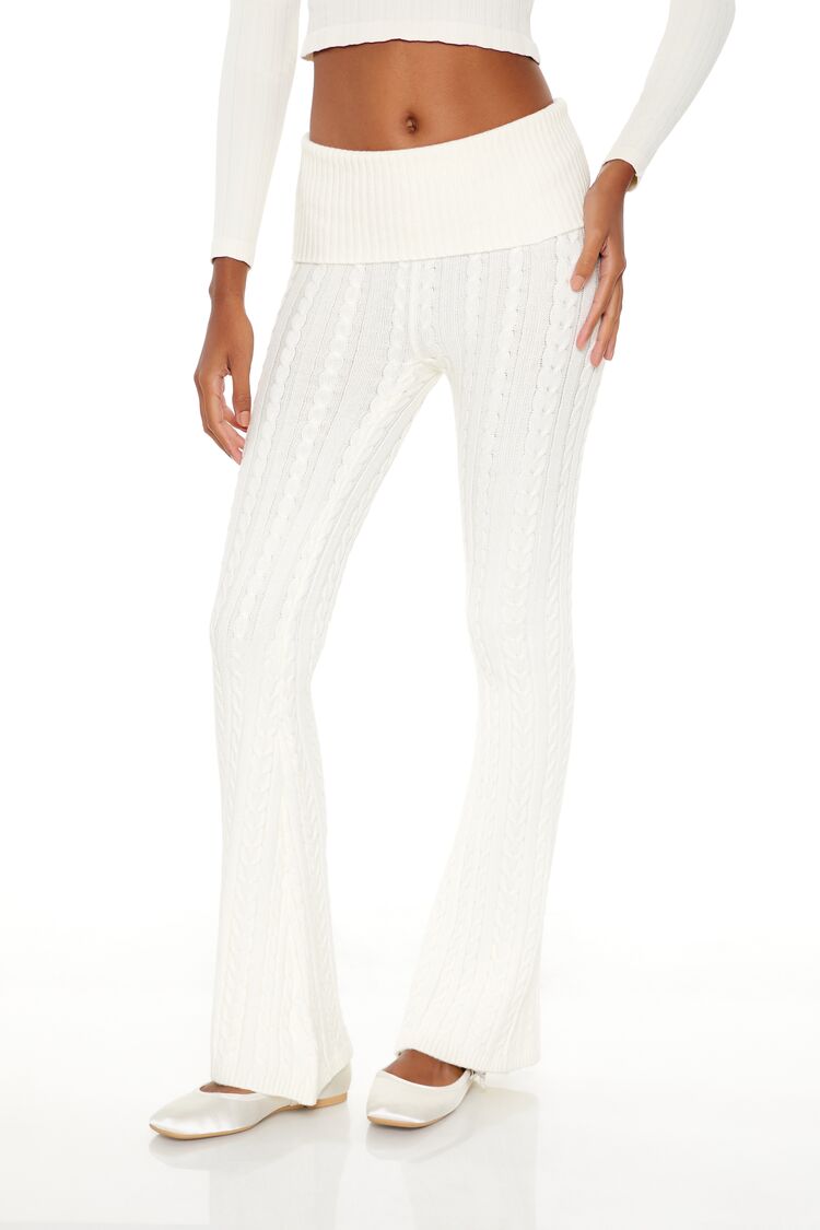 Foldover Sweater-Knit Pants - Image 7
