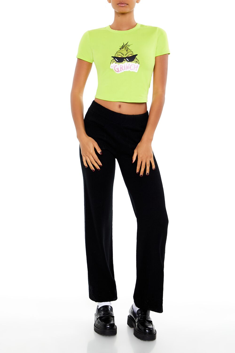 The Grinch Graphic Baby Tee - Image 2