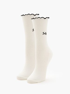 Lettuce-Edge Sweety Crew Socks