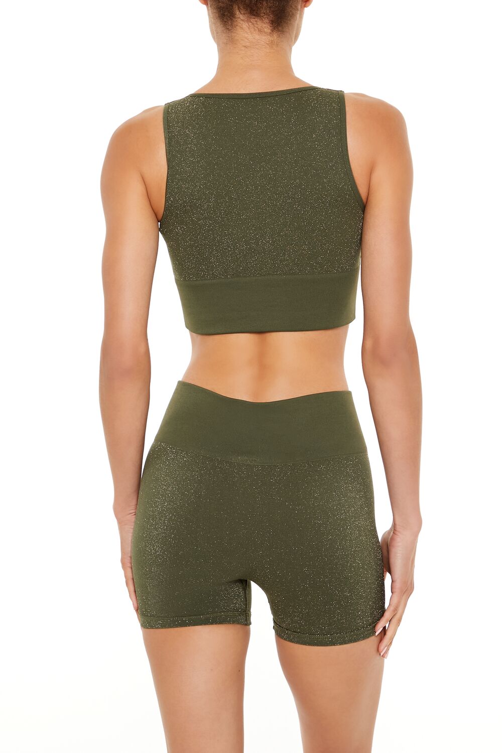 Active Seamless Glitter Sports Bra - Image 5