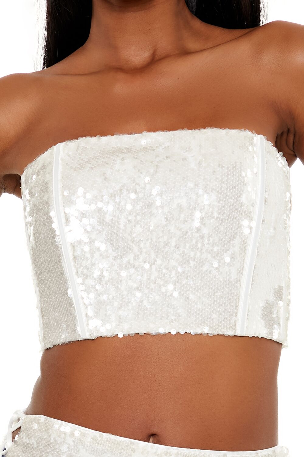 Sequin Tube Top - Image 3