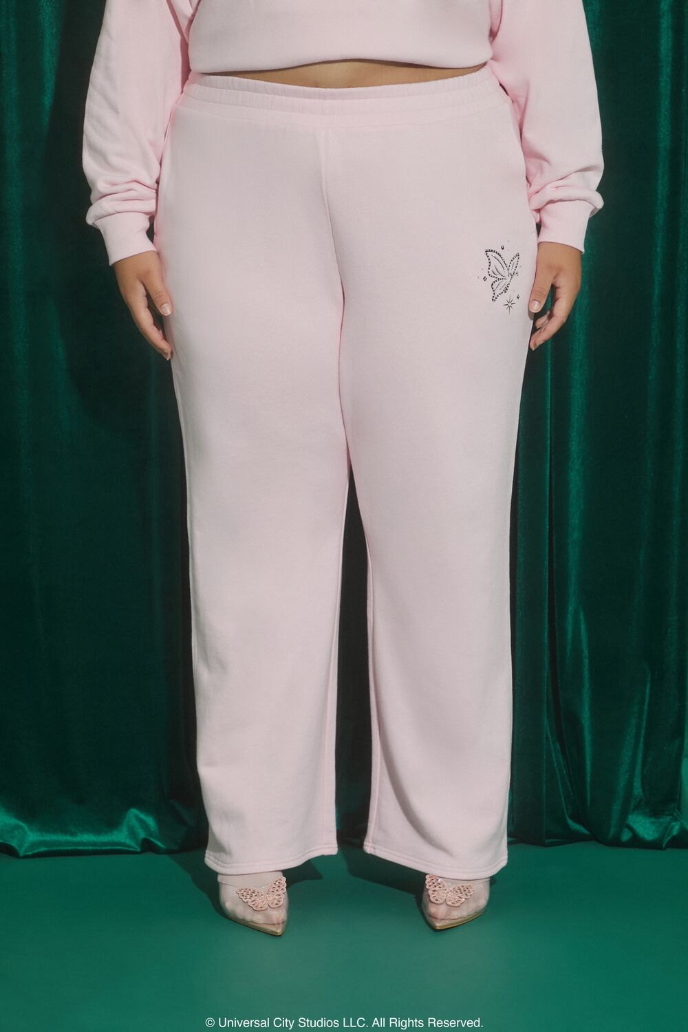Plus Size Wicked Butterfly Sweatpants - Image 2