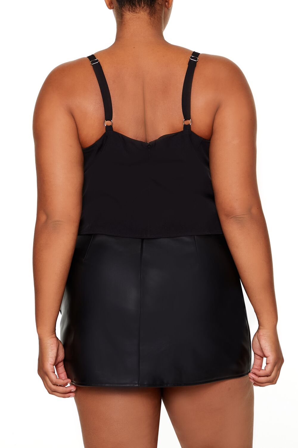Plus Size Chainmail Cropped Cami - Image 5