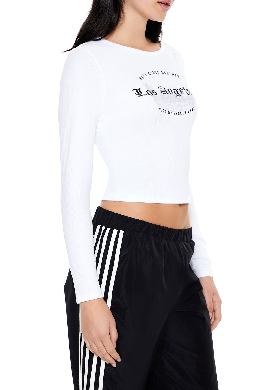 Los Angeles Cropped Tee - Image 4
