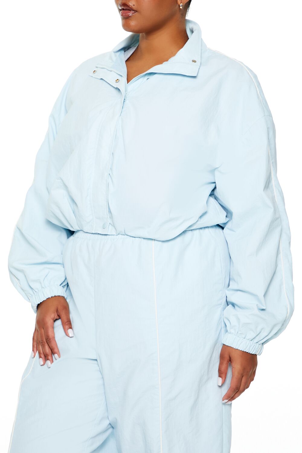 Plus Size Active Cropped Jacket - Image 4