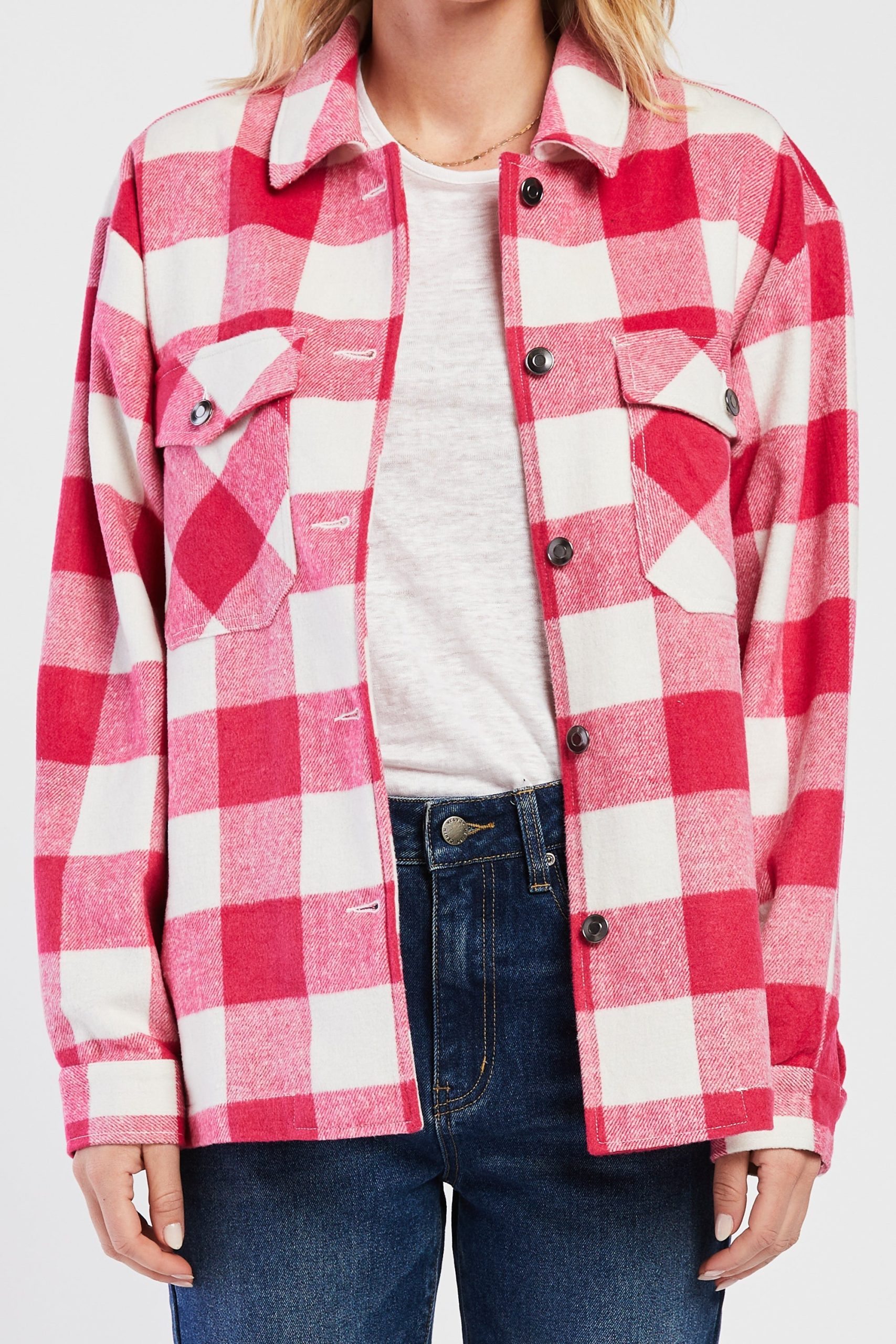 Sheryl Long Sleeve Button Down Utility Jacket - Image 2
