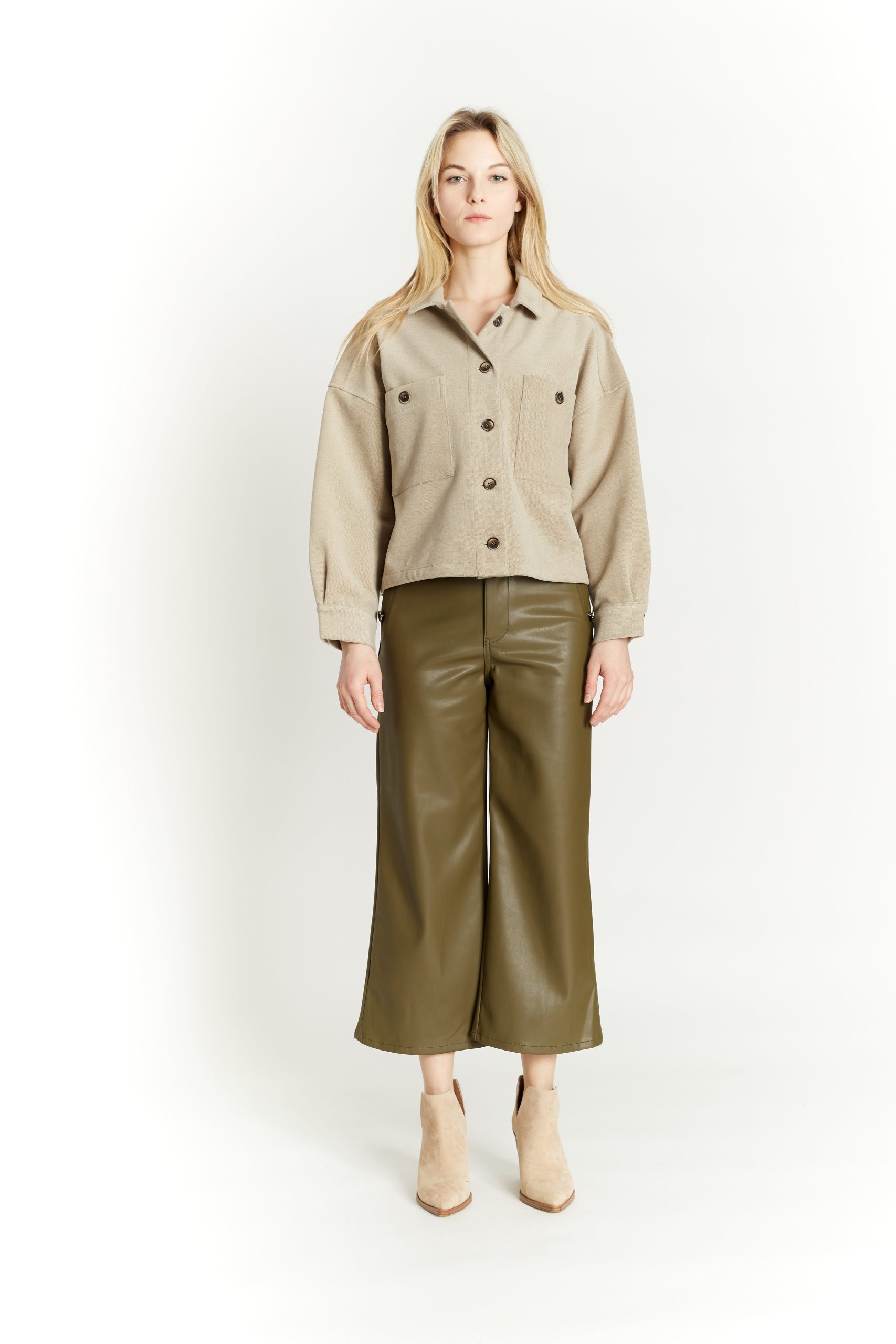 Cropped Shacket by Oat New York - Image 2