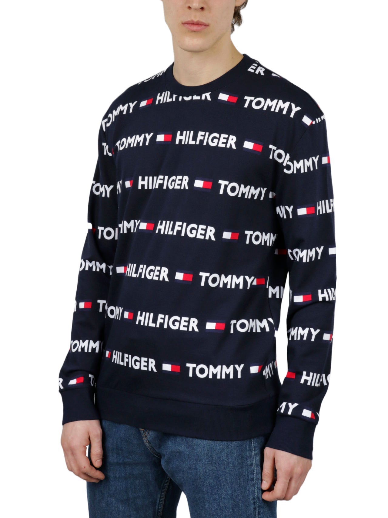 Printed Long Sleeves Crewneck - Image 4