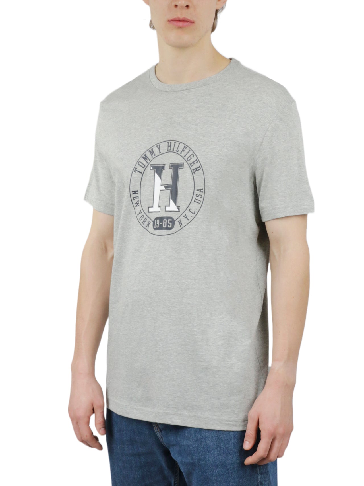 Short Sleeves Cotton Graphic Crew Neck - Image 8