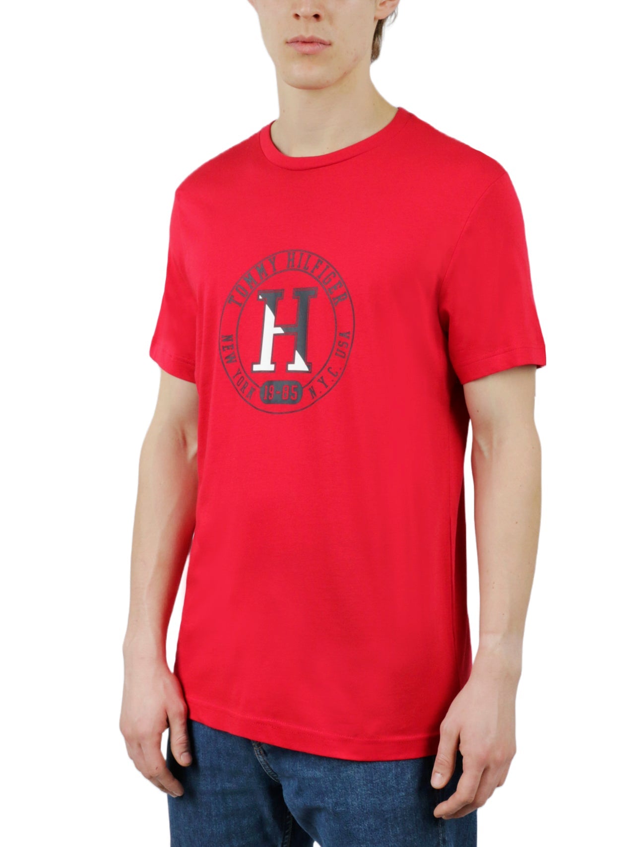 Short Sleeves Cotton Graphic Crew Neck - Image 9