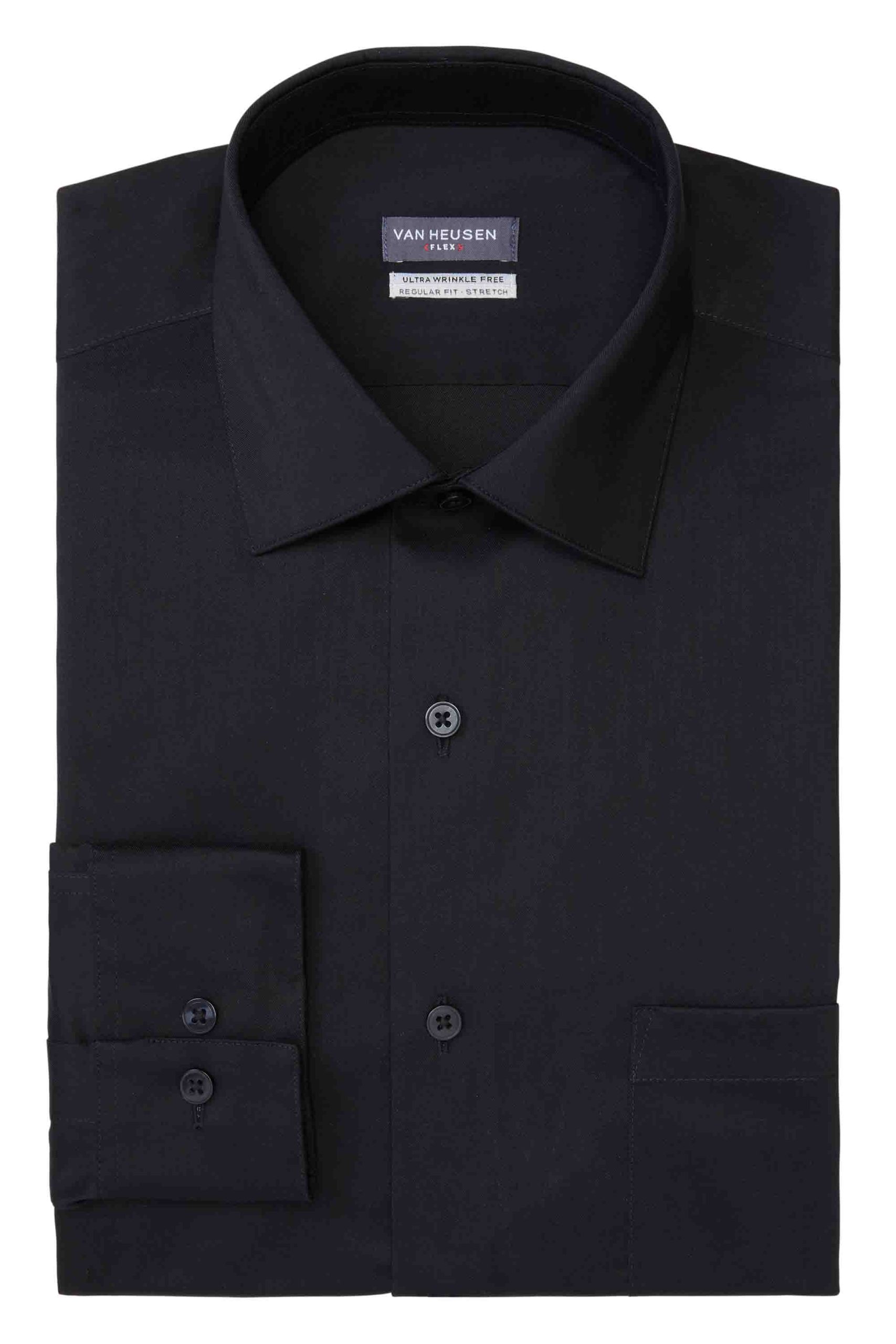 Van Heusen Regular Fit Ultra Wrinkle Free Stretch FLEX Solid - Image 13