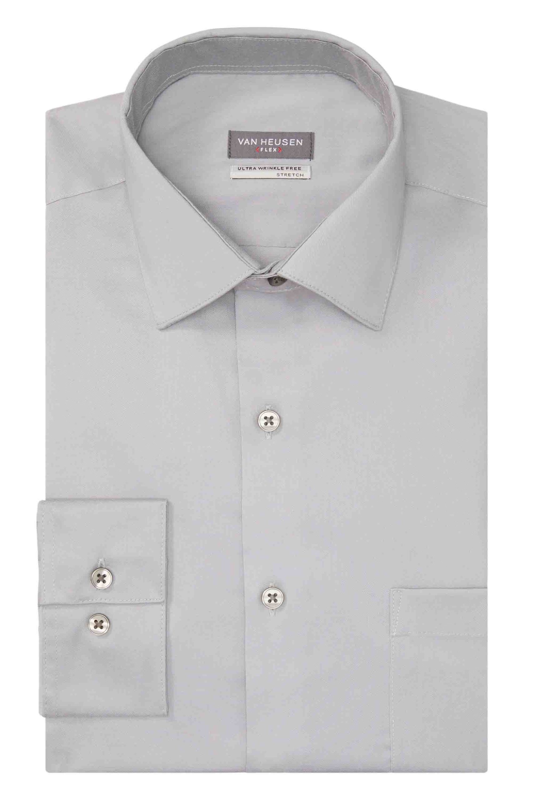 Van Heusen Regular Fit Ultra Wrinkle Free Stretch FLEX Solid - Image 7