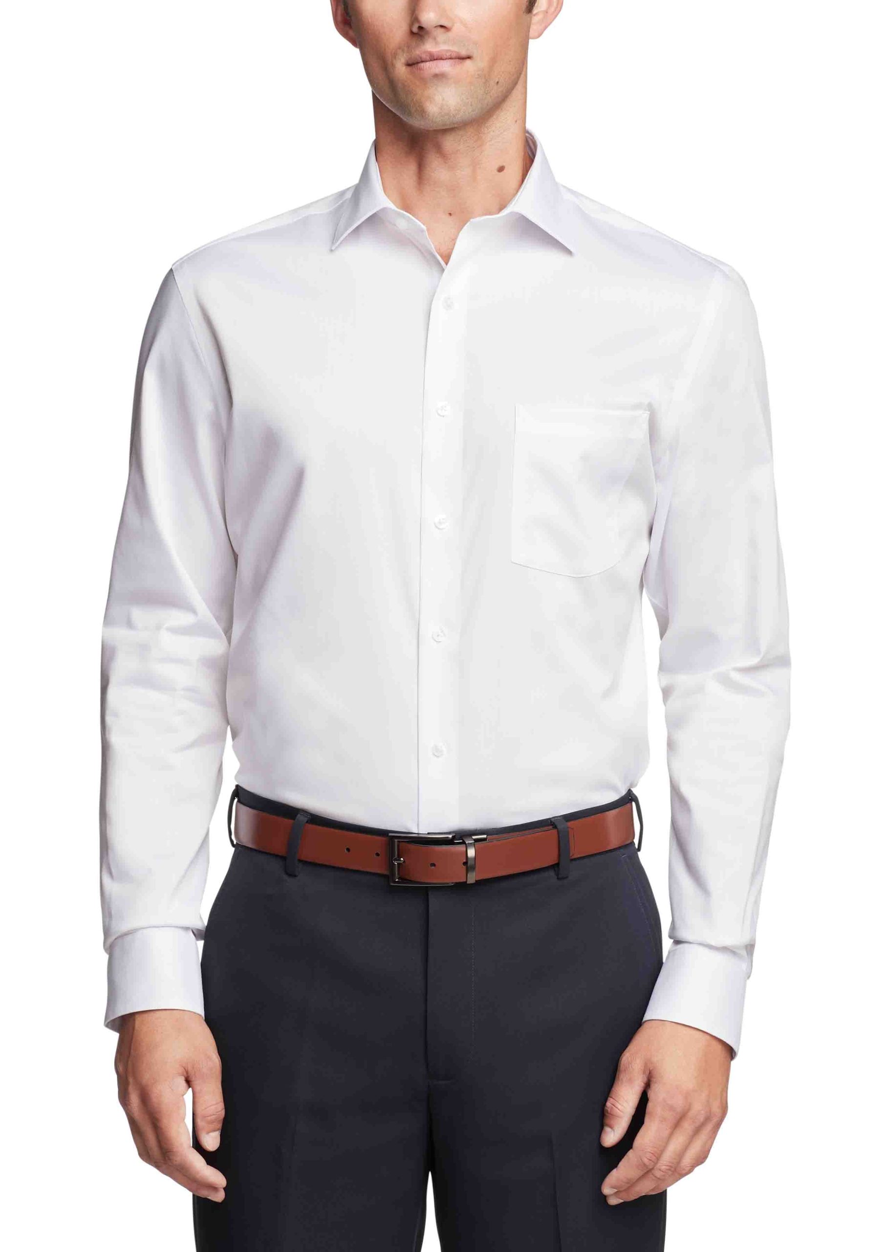 Van Heusen Regular Fit Ultra Wrinkle Free Stretch FLEX Solid - Image 4
