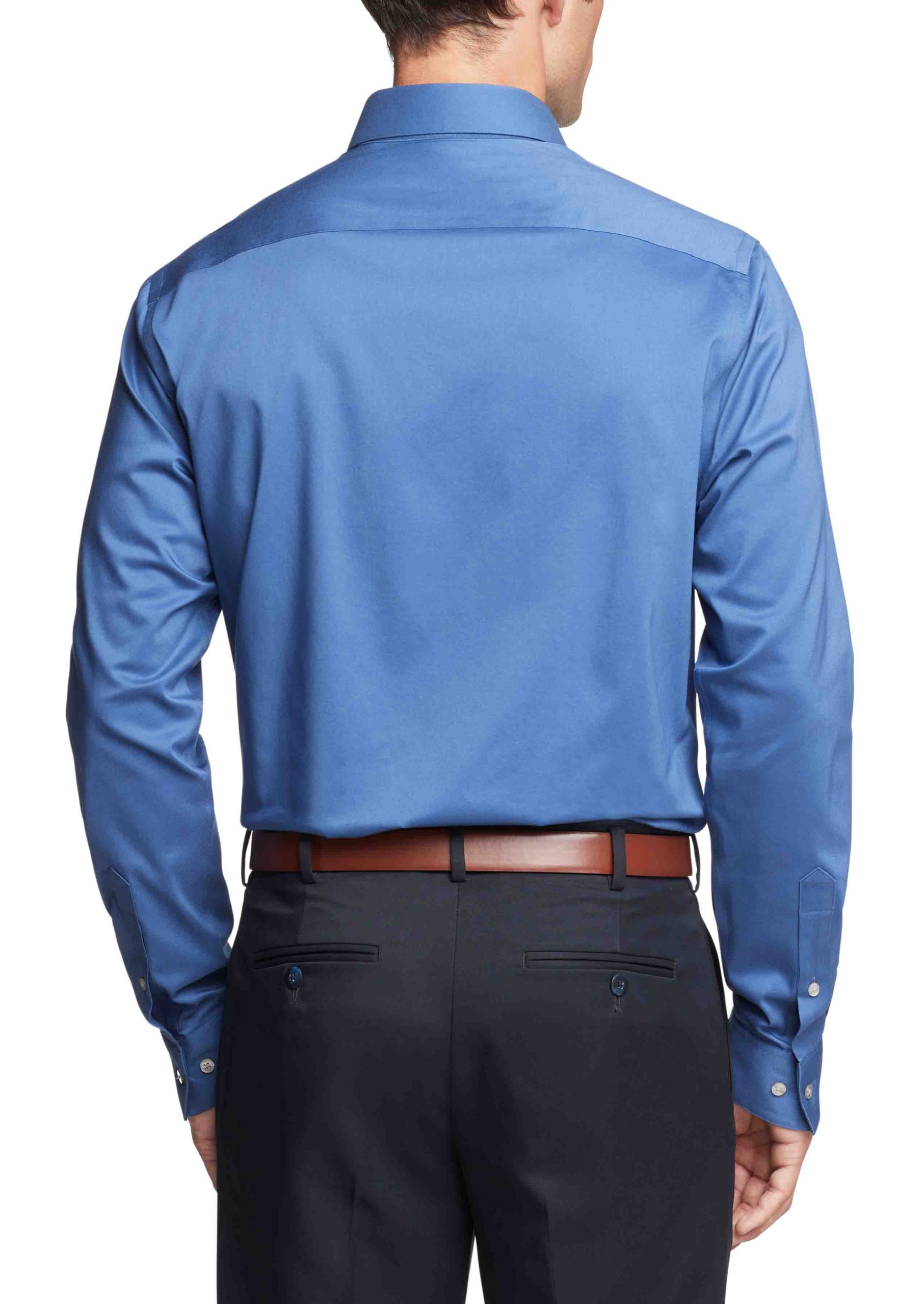 Van Heusen Regular Fit Ultra Wrinkle Free Stretch FLEX Solid - Image 3