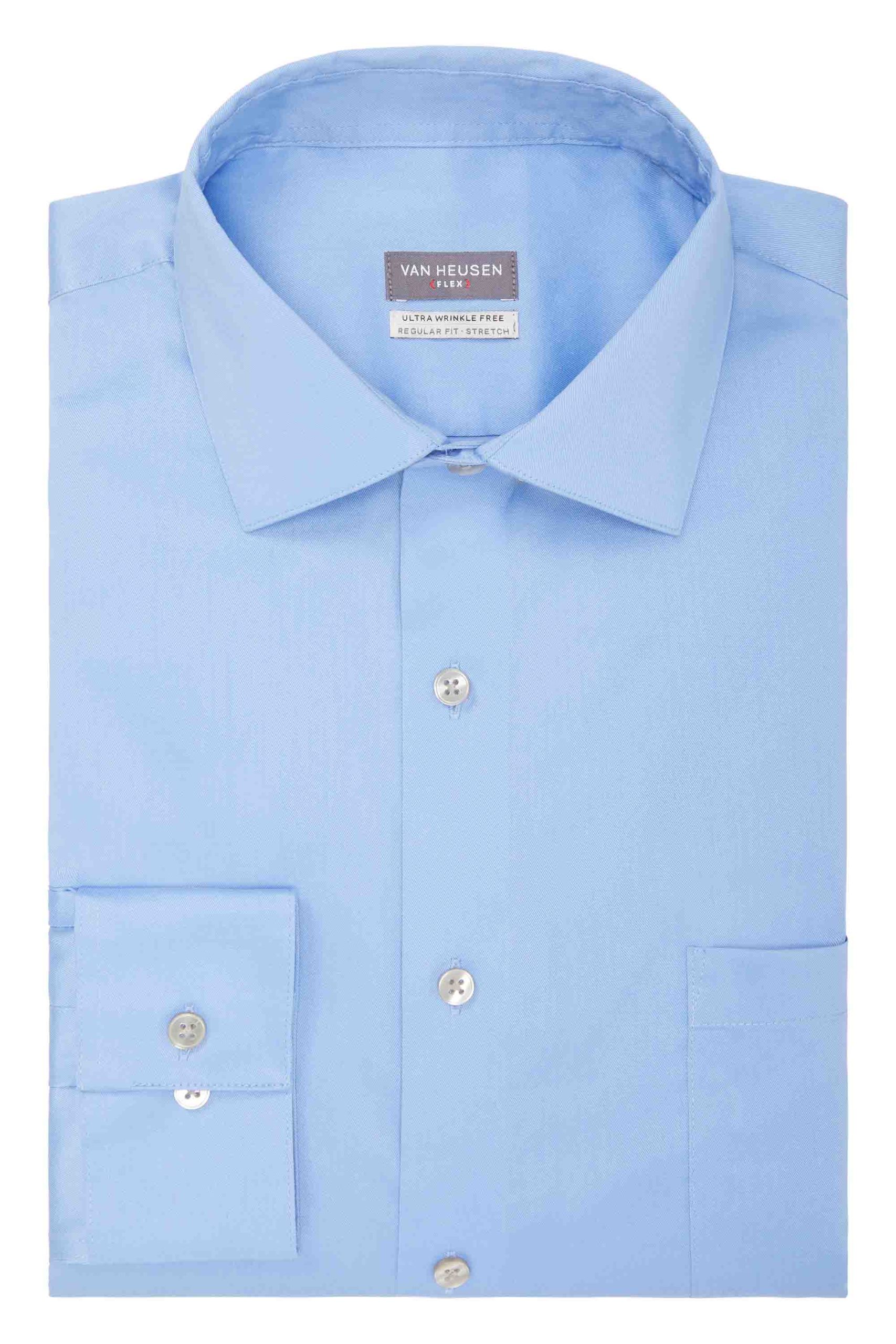 Van Heusen Regular Fit Ultra Wrinkle Free Stretch FLEX Solid - Image 8