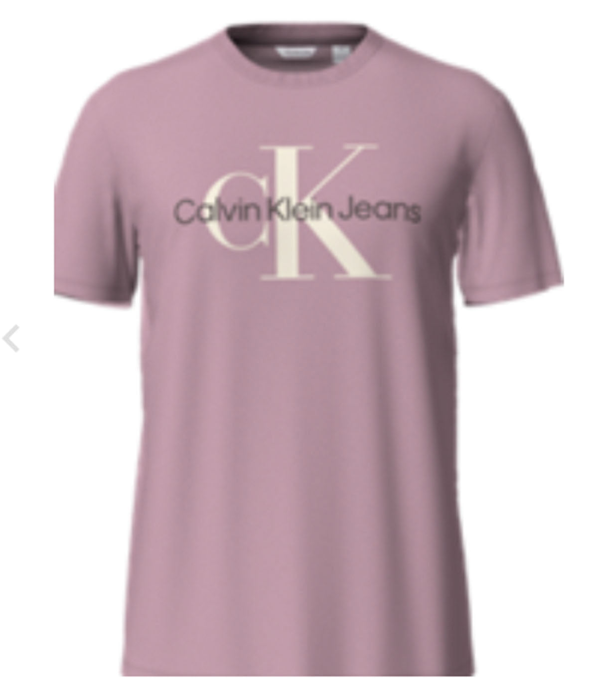 Short Sleeves Monogram Crew